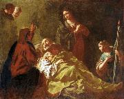 Giovanni Battista Piazzetta Death of Joseph oil on canvas